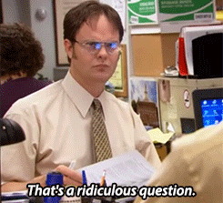 Dwight Schrute Question engaging buyers
